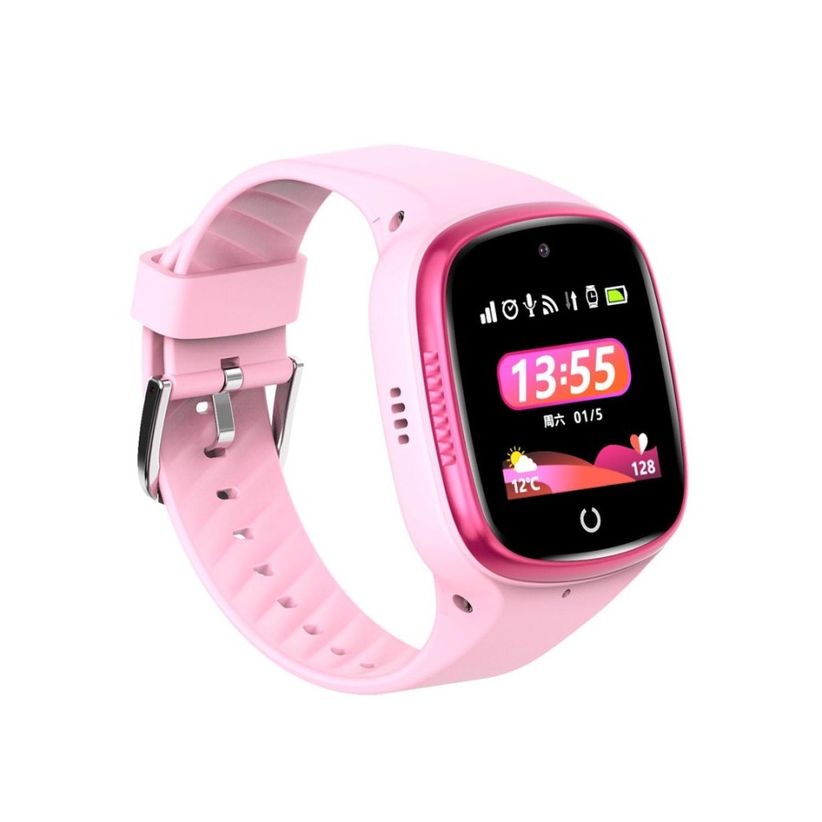 Porodo Kids 4G GPS Smart Watch with Video Calling 2MP - Pink