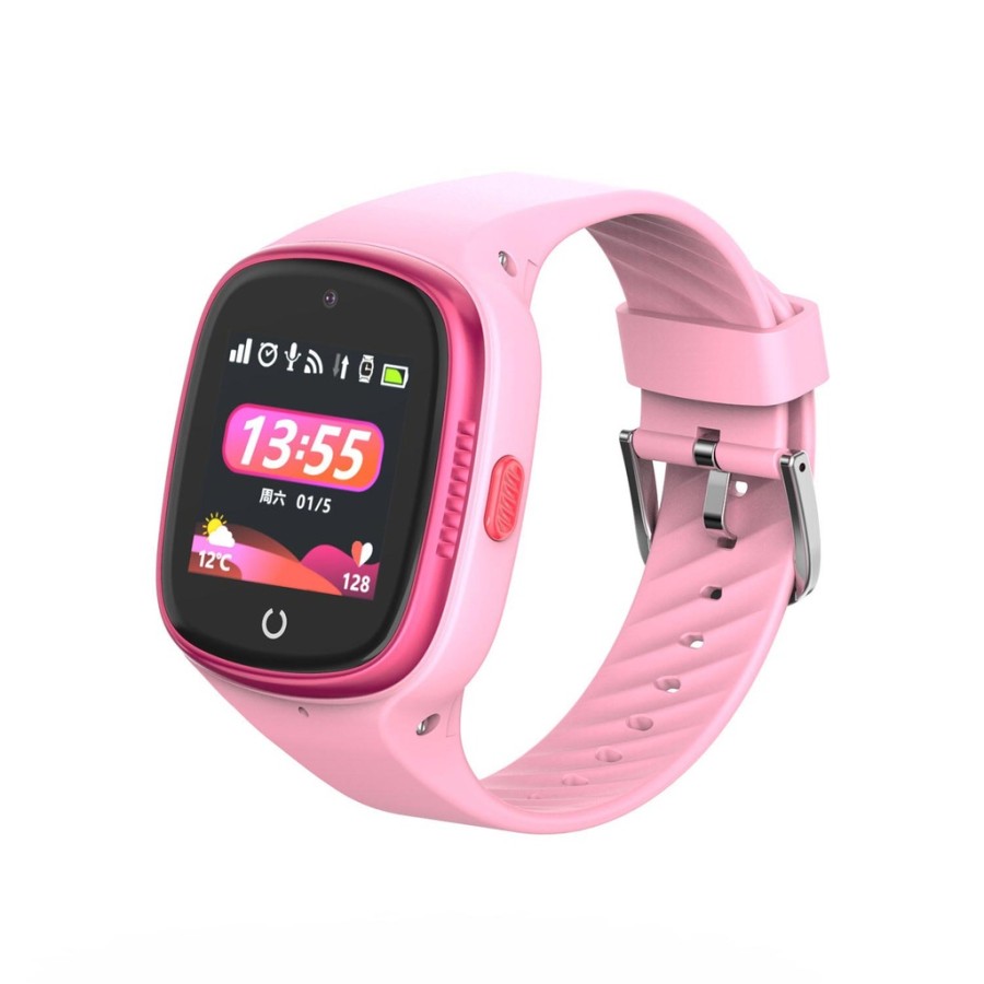 Porodo Kids 4G GPS Smart Watch with Video Calling 2MP - Pink