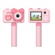 Porodo Kids Digital Camera With Tripod Stand - Pink