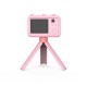 Porodo Kids Digital Camera With Tripod Stand - Pink