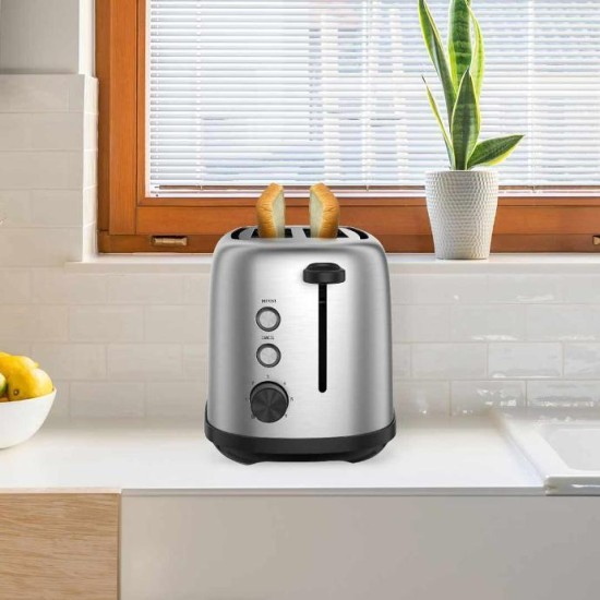 Porodo LifeStyle Golden Brown Toaster with Defrost Function 750W
