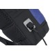Porodo Lifestyle Cross Body Sling Bag With Fingerprint Lock - Black/Blue