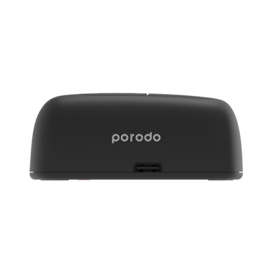 Porodo Wireless Horizontal Mouse DPI 2000 - Black