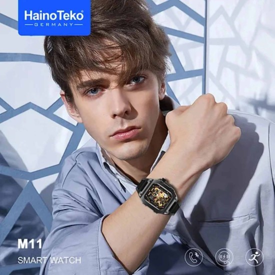Premium Haino Teko Germany Richard M11 Smart Watch Black