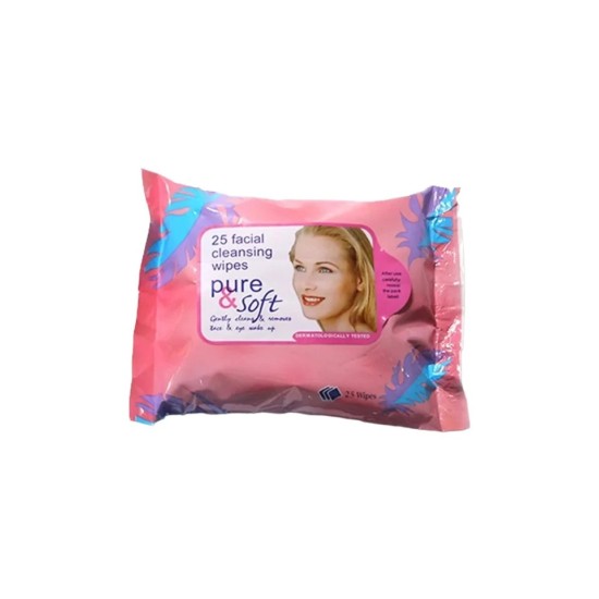 Pure and Soft  Facial Cleansing Wipes