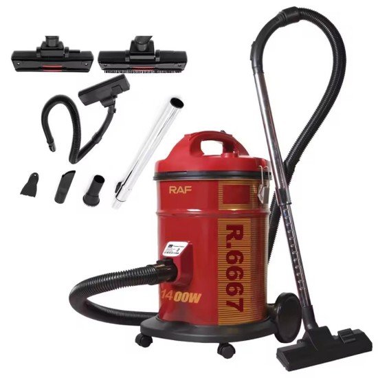 Raf Wet and Dry Canister Vacuum Cleaner 1400W