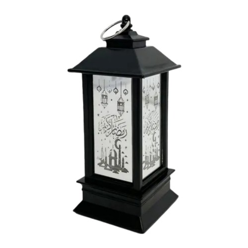 Ramadan lanterns Black