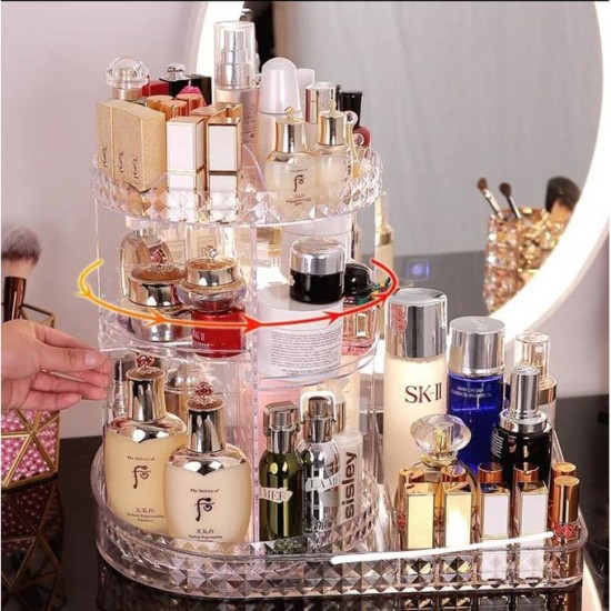 Rotating Makeup Organizer - Acrylic