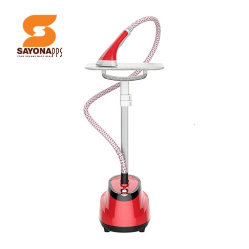 Sayona Garment Steamer with Built-In Ironing Board for Home  SGS -7324