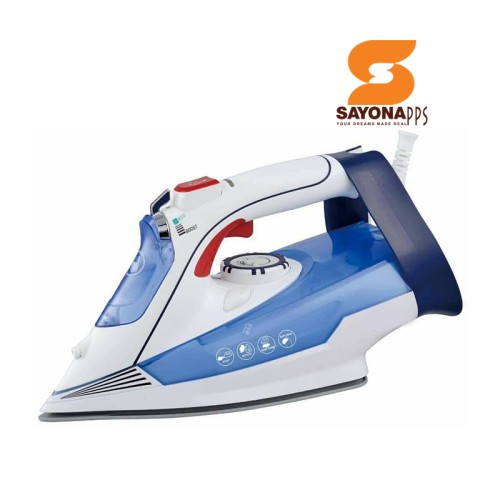 SAYONA Ceramic Steam Iron with Anti calc Function SI -2413