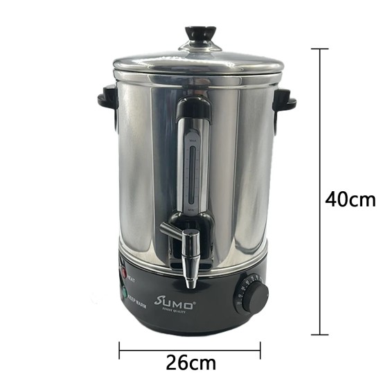 SUMO SM-10 stainless steel electric water boiler 10L