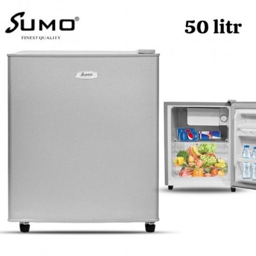 Sumo 50L Single Door Refrigerator - Silver