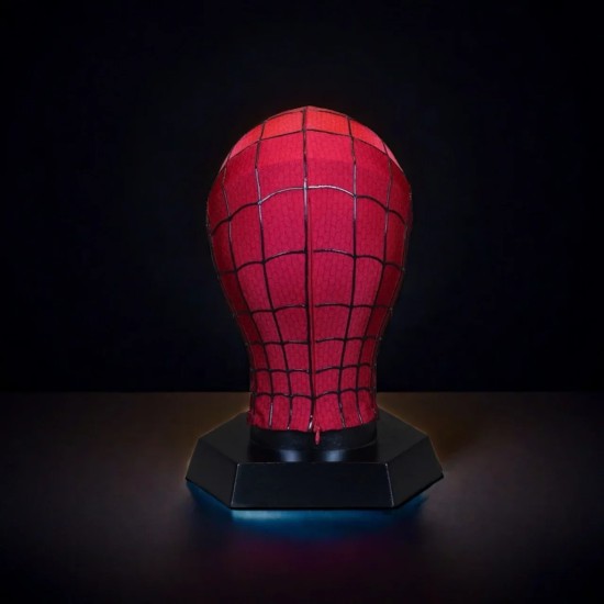 Spider-Man Cosplay Moving Light Eyes Electronic Mask with Remote Control