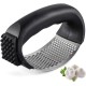 Silver Stainless Steel Garlic Crusher, For Home And Kitchen