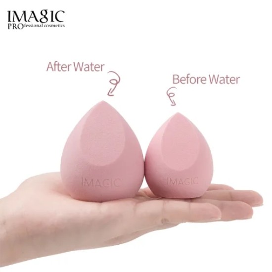 Imagic Teardrop Shaped Sponge - Peach