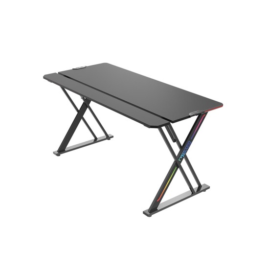 Twisted Minds X-Shaped RGB Gaming Desk (150*68*76 cm)