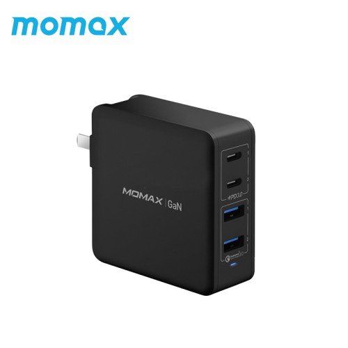 Momax ONEPLUG 100W 4-Port GaN Charger UM23AUK -Black