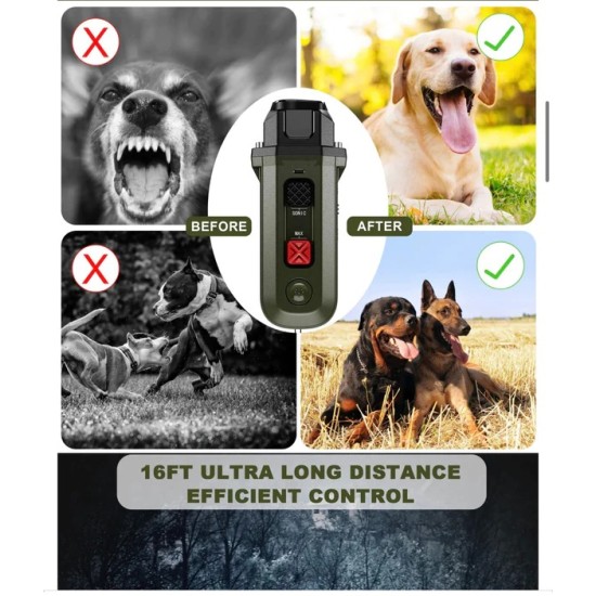 Ultrasonic dog and animal repellent