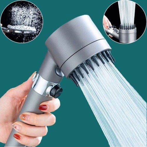 Turbo Multi-functional High Pressure Shower Head