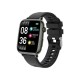 Verge Smart Watch with Fitness and Health Tracking - Black