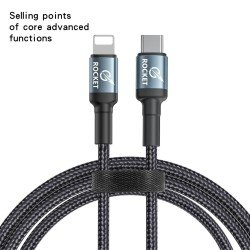 Rocket Cable Type C-Lightning  2m - CA08 Rocket Cable Type C-Lightning  2m - CA08