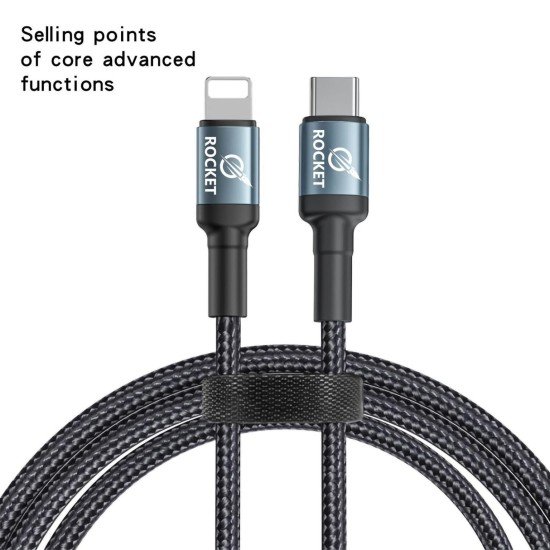 Rocket Cable Type C-Lightning  2m - CA08