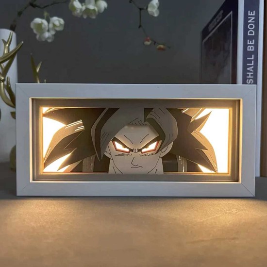 Anime Night Light Box | Super Saiyan 4 Goku