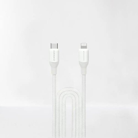 Momax 1-Link USB-C To Lightning (2.0m / Support 35W) Charging + Data Cable - White (DL55W)