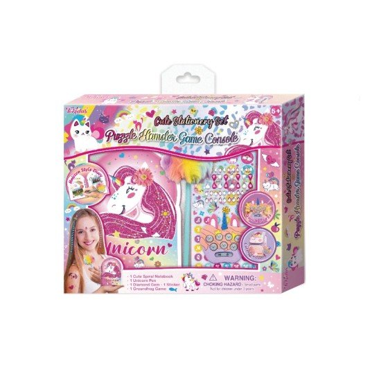 Tokidas Unicorn Stationery Set With Diary