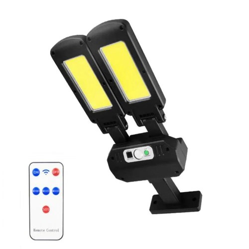 Solar sensor light outdoor floodlight