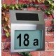 Design LED solar house number made of stainless steel Design LED solar house number made of stainless steel