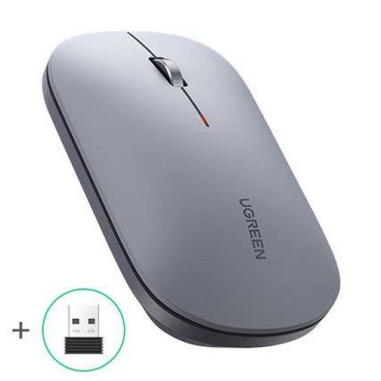 UGREEN Portable Wireless Mouse - Gray