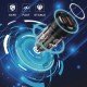 Rocket Transparent Ac Car Phone Charger 75W Quick Charge - CC01