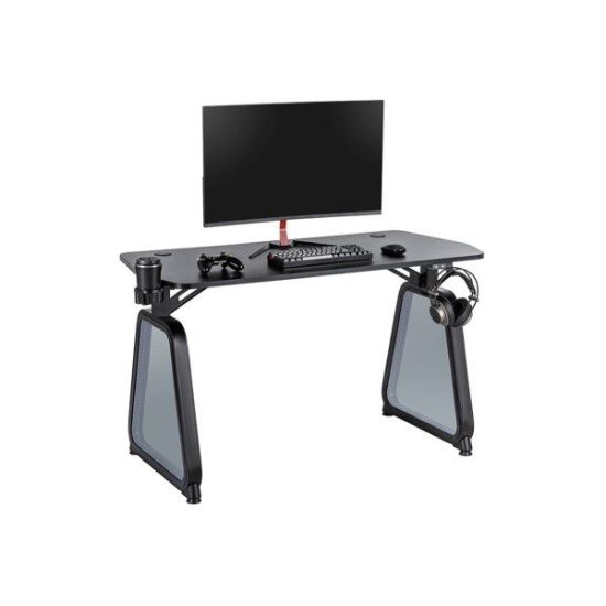 Twisted Minds RGB Tempered Glass Breathing LED Light Gaming Desk (120*60*75cm)