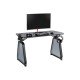 Twisted Minds RGB Tempered Glass Breathing LED Light Gaming Desk (120*60*75cm)