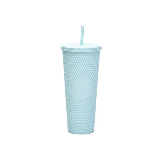 Studded Reusable Tumbler 710ml - Green