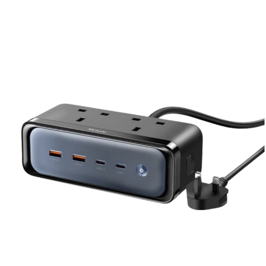 MCDODO 6 IN 1 70W GAN Lightning Protection Power Strip CH-459.