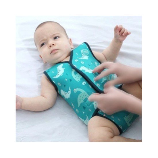 Swimming and heating jacket for children