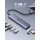 Ugreen Revodok 1071 7-in-1 USB-C Hub (95W PD, 4K@30Hz HDMI)
