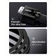 UGREEN 8K HDMI M/M Round Cable with Braided  2m - Gray