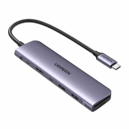 Ugreen Revodok 1071 7-in-1 USB-C Hub (95W PD, 4K@30Hz HDMI)