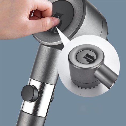 Turbo Multi-functional High Pressure Shower Head