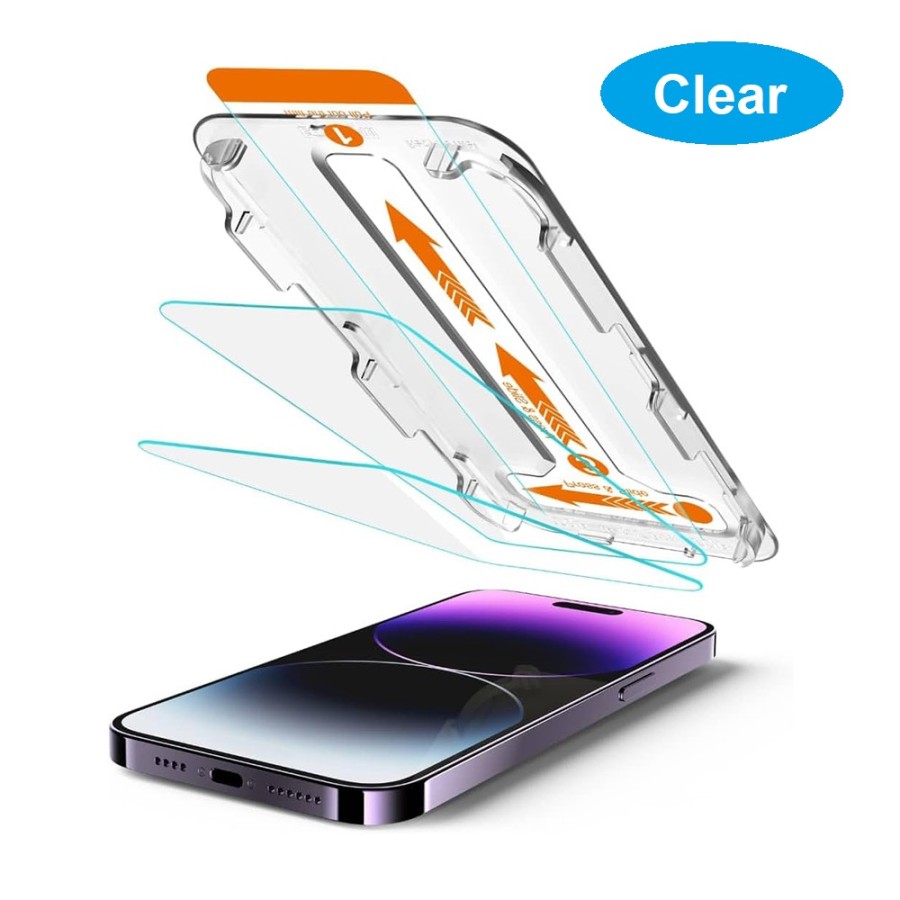 Rocket Tempered Glass Screen Protector 8K (Clear) - iPhone 16 Pro Max