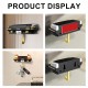 Car Headlight Key Hanger Wall-Mounted Keychain Holder