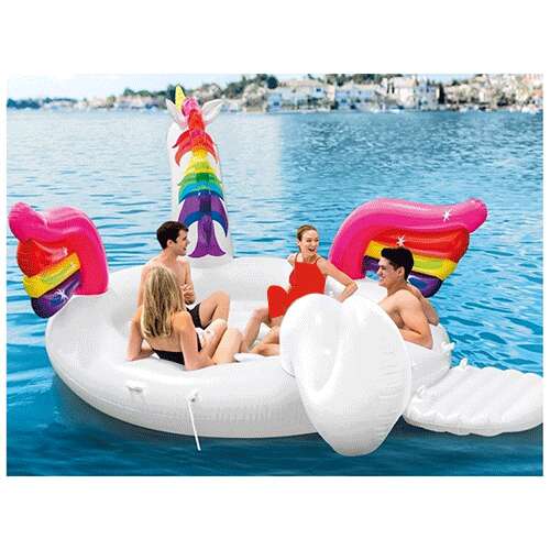 Intex Unicorn Party Island XXL 57296