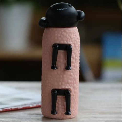 3D Shaun Sheep Water Bottle 300ml