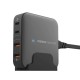 Momax OnePlug 100W 4-Port Desktop Charger - Grey