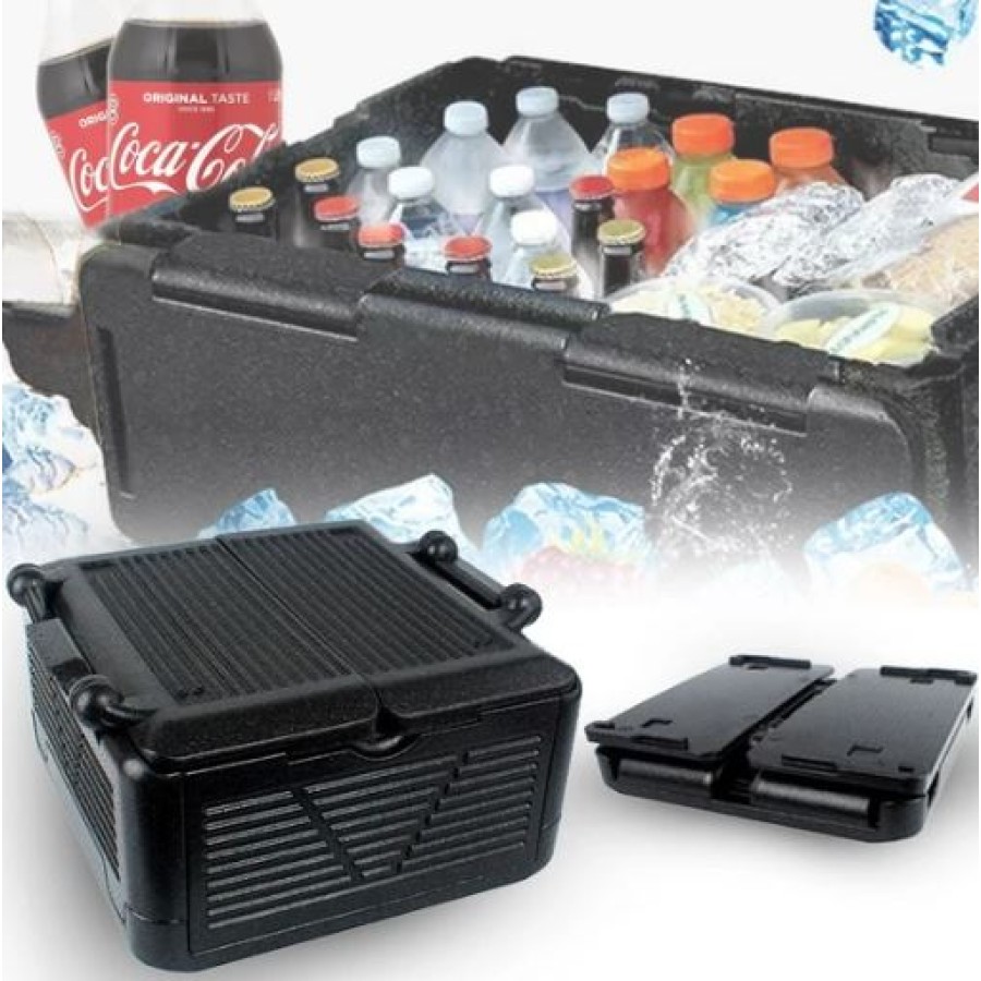 Collapsible Cooler and Warmer Travel Box