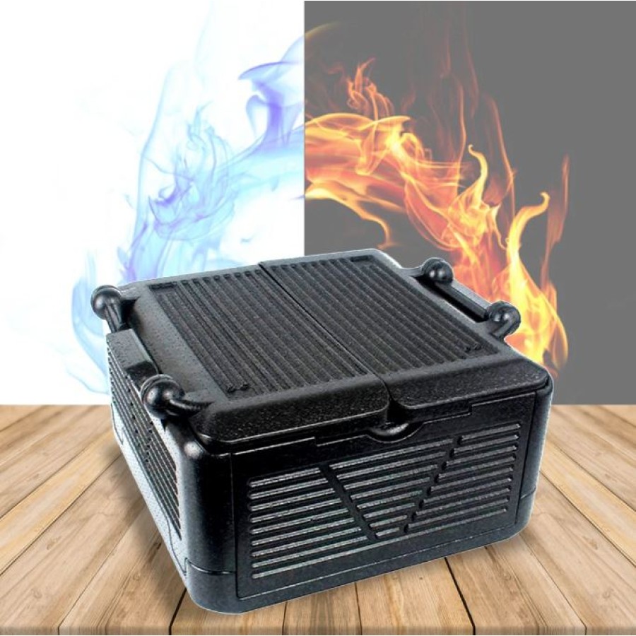 Collapsible Cooler and Warmer Travel Box