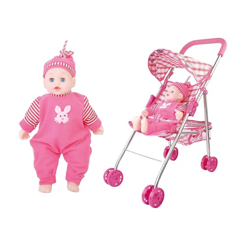 Power Joy Baby With Trolley 6617 36cm